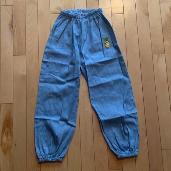 GIRL’S blue denim Pants. Size 6T - Picture 3 of 6